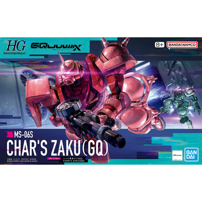 BANDAI HOBBY HG 1/144 CHAR'S ZAKU(GQ)