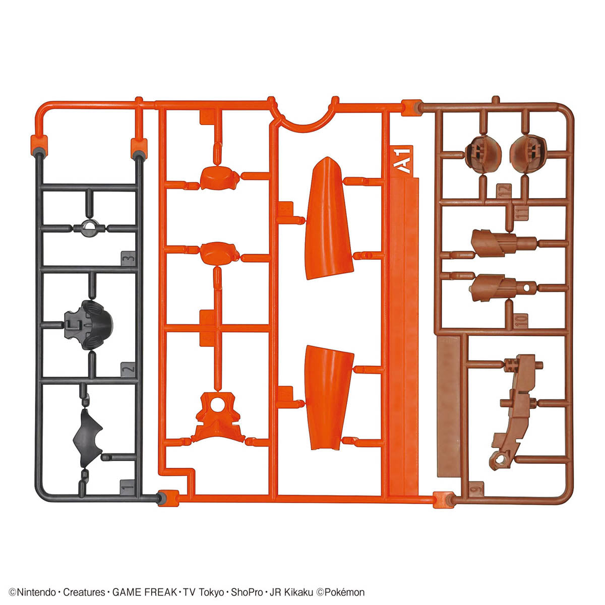 BANDAI HOBBY Pokémon Model Kit ARMAROUGE