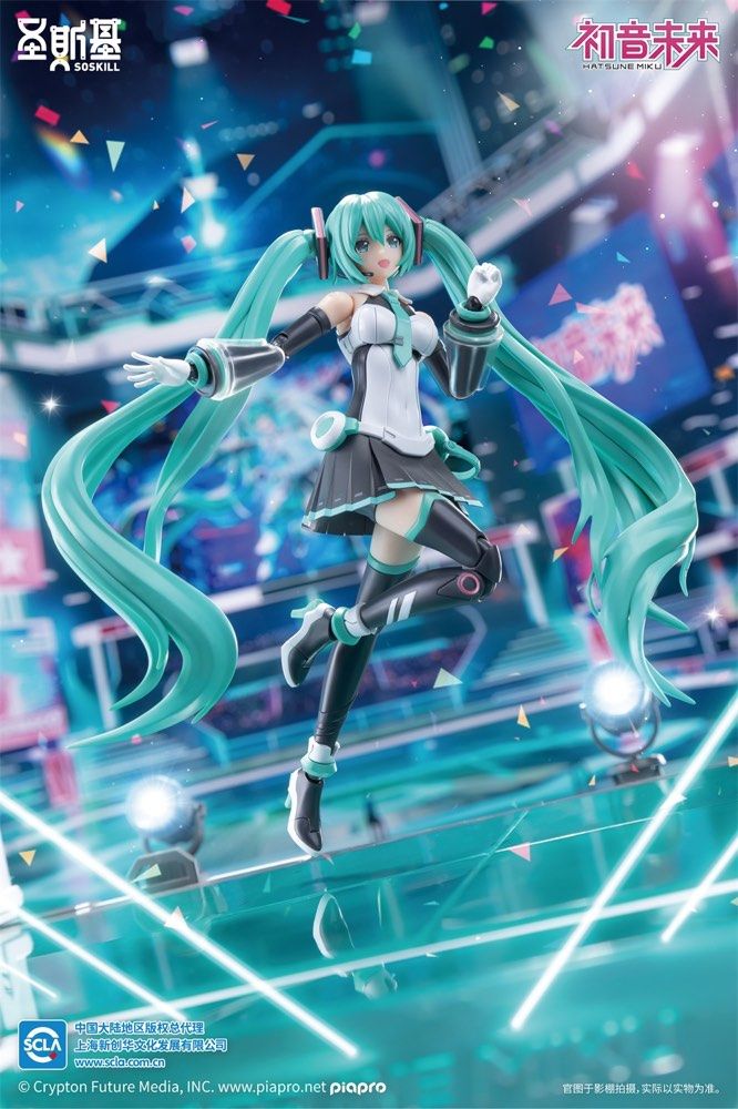 Eastern Model SHENGGE SOSKILL X Hatsune Miku "Sing For The Future" Plastic Model Kit