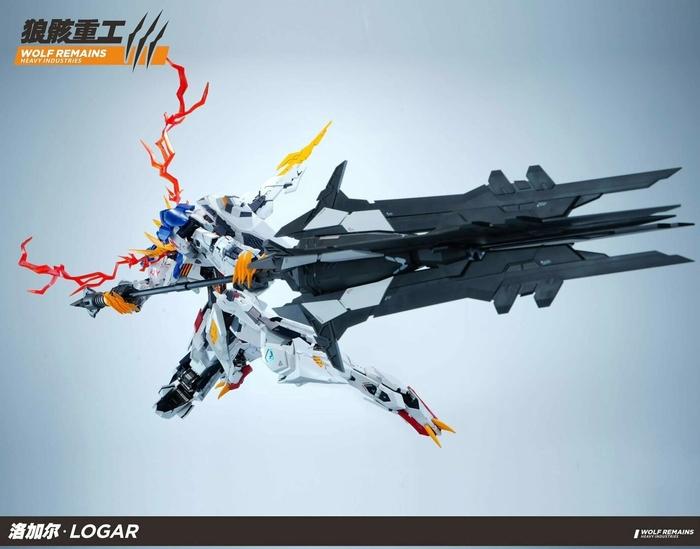 WOLF REMAINS Heavy Industry PG 1/60 Logar Barbatos Lupus Rex Metal Frame Model Kit