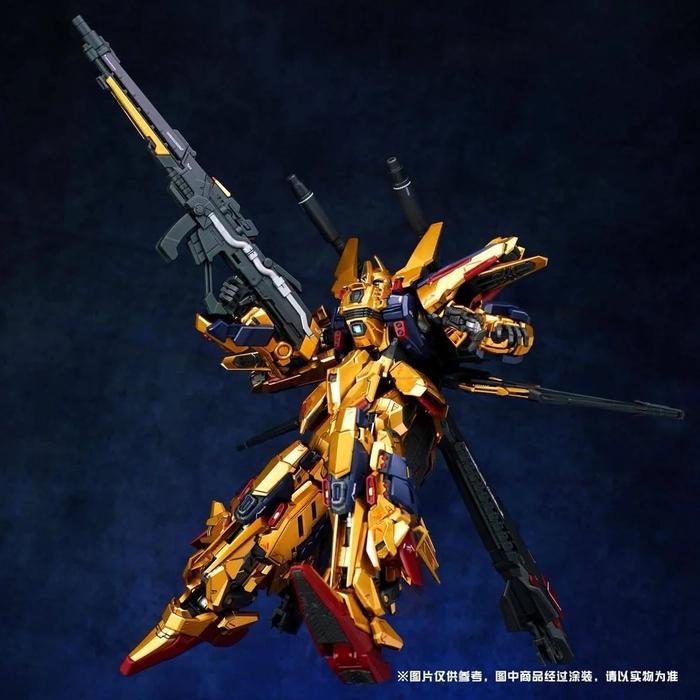 Shenma model 1/100 MG Golden Warrior Metal Frame Model Kit