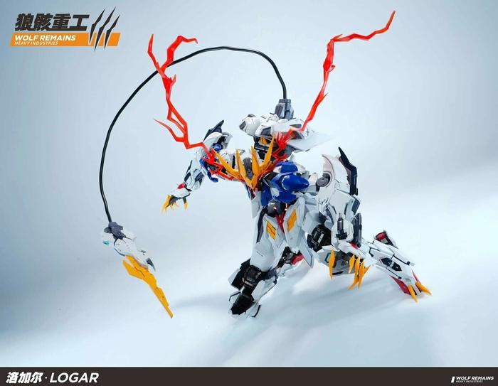 WOLF REMAINS Heavy Industry PG 1/60 Logar Barbatos Lupus Rex Metal Frame Model Kit
