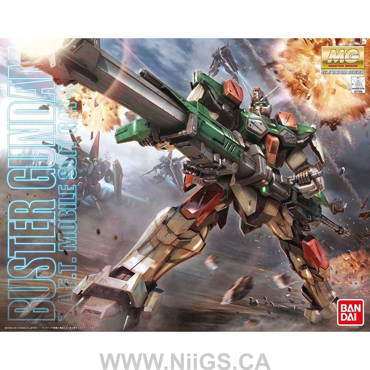 BANDAI Hobby MG 1/100 Buster Gundam - Nii G Shop