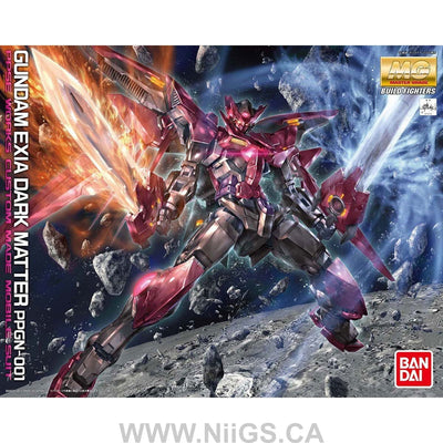 BANDAI Hobby MG 1/100 Gundam Exia Dark Matter - Nii G Shop