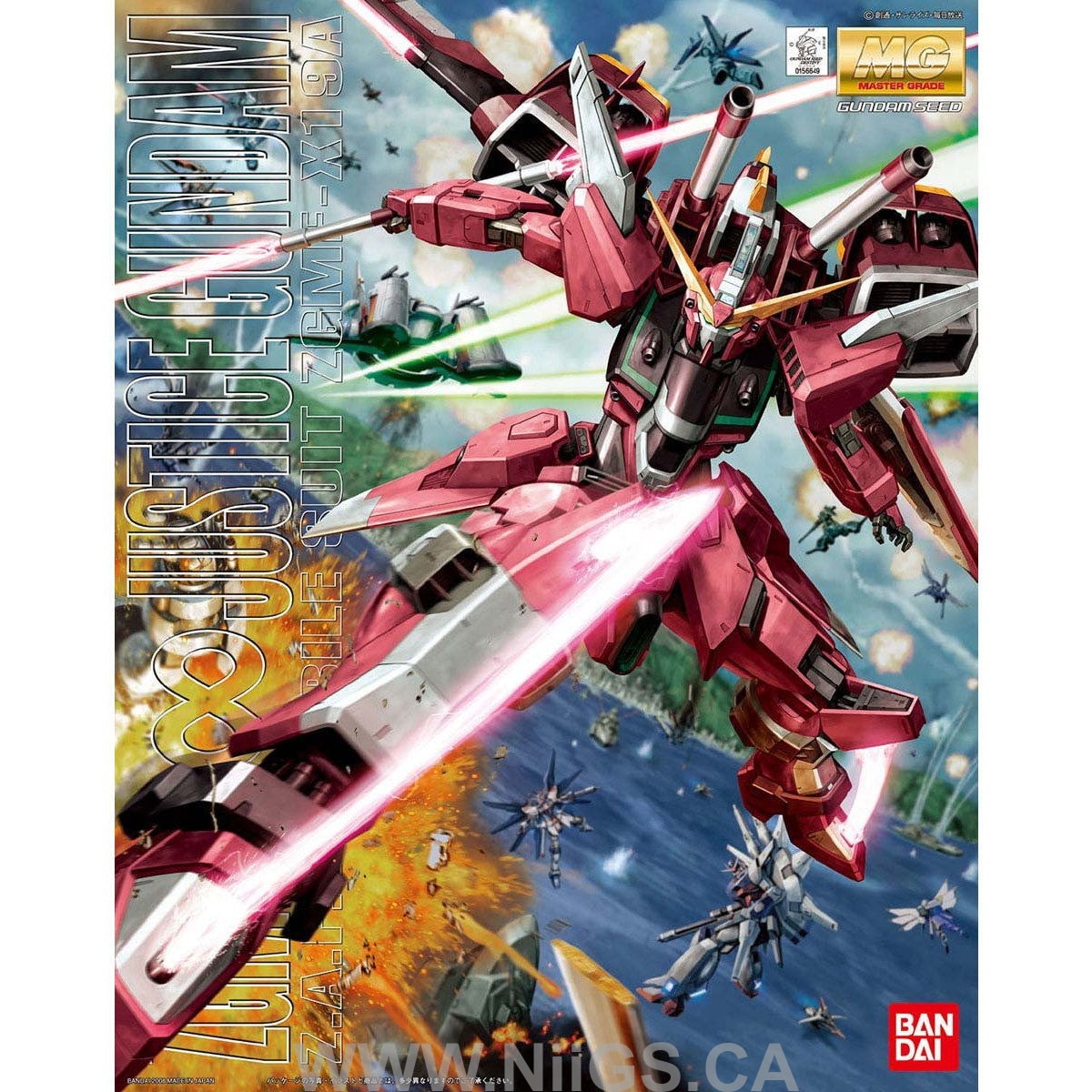 BANDAI Hobby MG 1/100 Infinite Justice Gundam - Nii G Shop