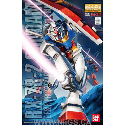 BANDAI Hobby MG RX-78-2 Gundam Ver 2.0 - Nii G Shop