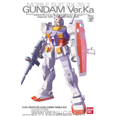 BANDAI Hobby MG RX-78-2 Gundam Ver. Ka - Nii G Shop