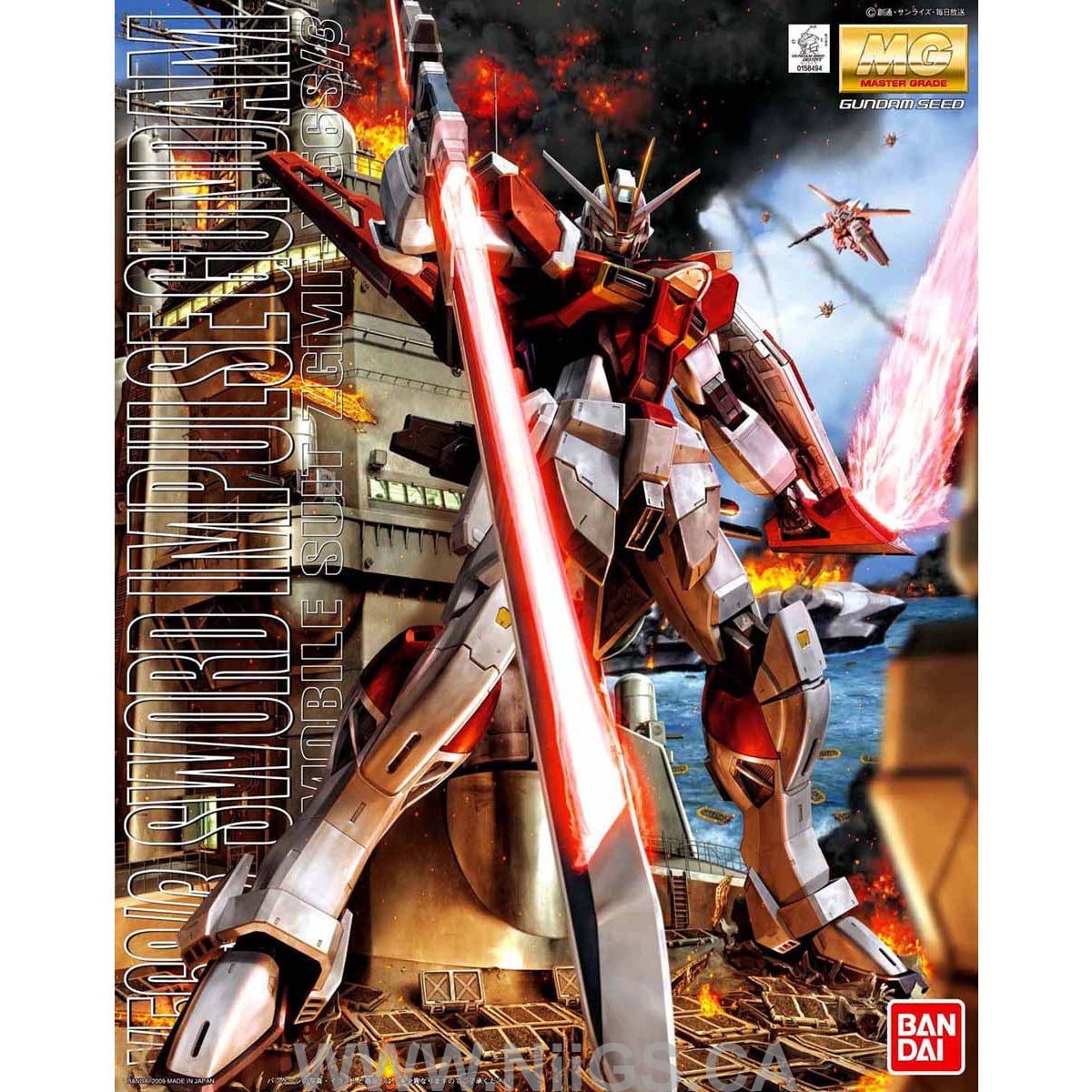 BANDAI Hobby MG Sword Impulse Gundam - Nii G Shop
