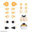 BANDAI HOBBY 30MS OPTION PARTS SET 28 (ACTION WEAR α) [COLOR A]