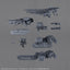 BANDAI HOBBY 30MM OPTION PARTS SET ARMORED CORE Ⅵ FIRES OF RUBICON WEAPON SET 07