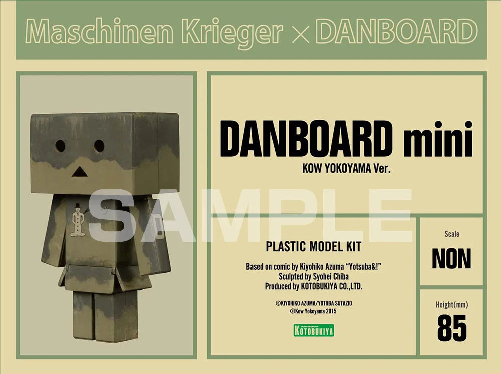 KOTOBUKIYA YOTSUBA&! DANBOARD MINI KOW YOKOYAMA VER PLASTIC MODEL KIT