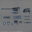 BANDAI HOBBY 30MM OPTION PARTS SET ARMORED CORE Ⅵ FIRES OF RUBICON WEAPON SET 04