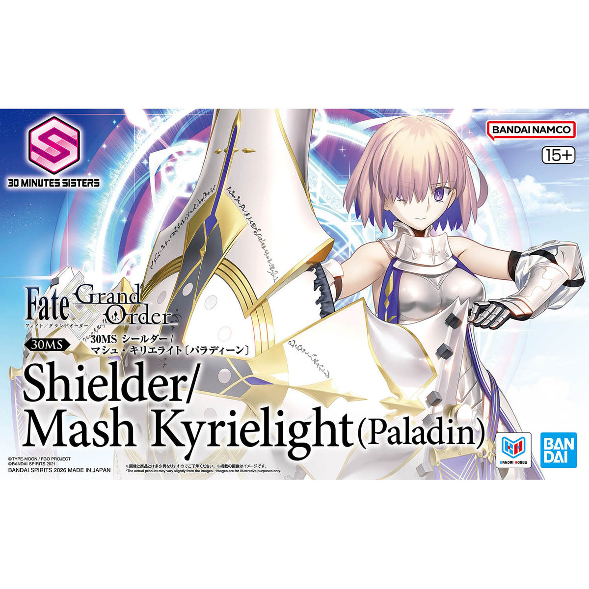 BANDAI HOBBY 30MS Shielder/Mash Kyrielight (New Cosutume Ver.)