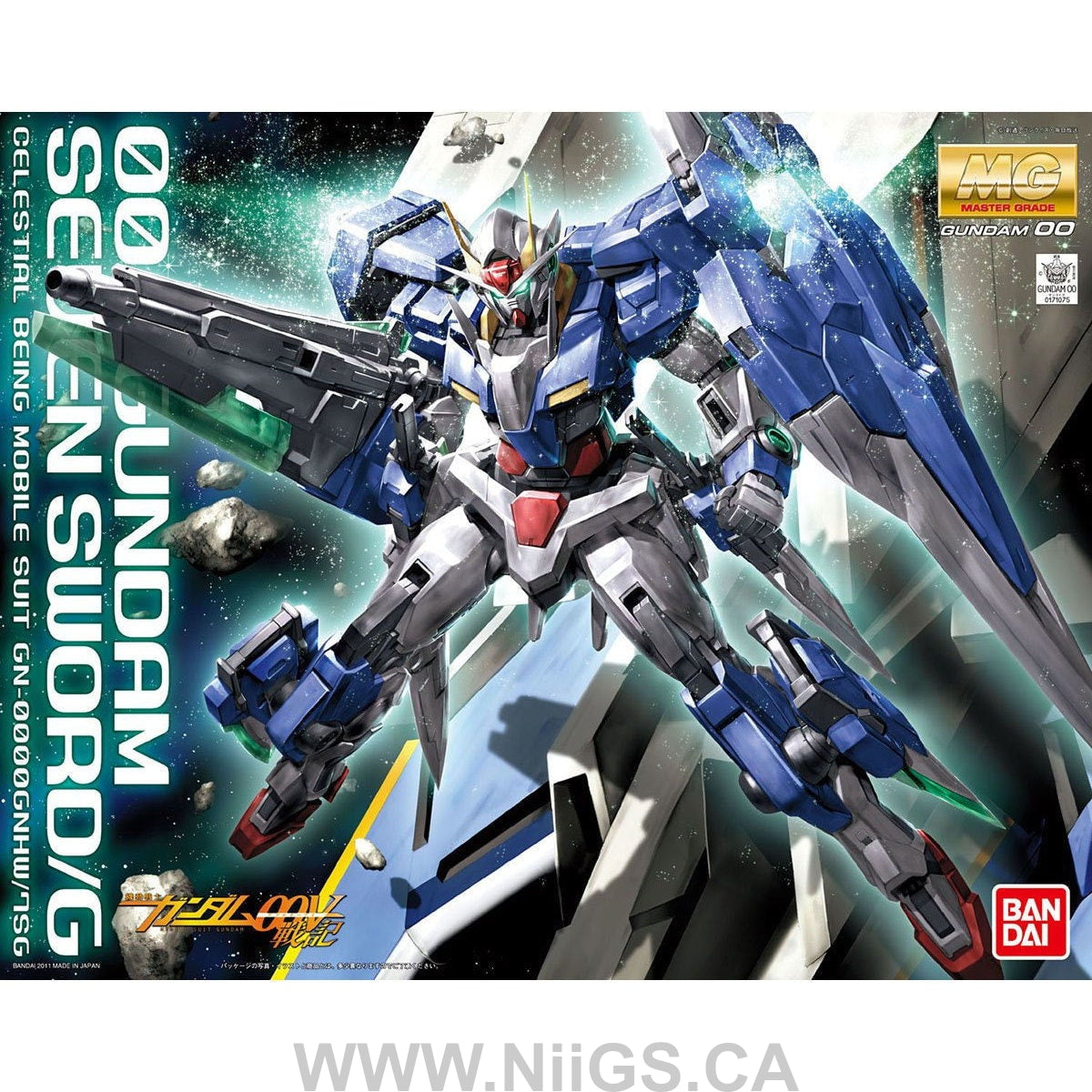 MG 1/100 OO Gundam Seven Sword G - Nii G Shop