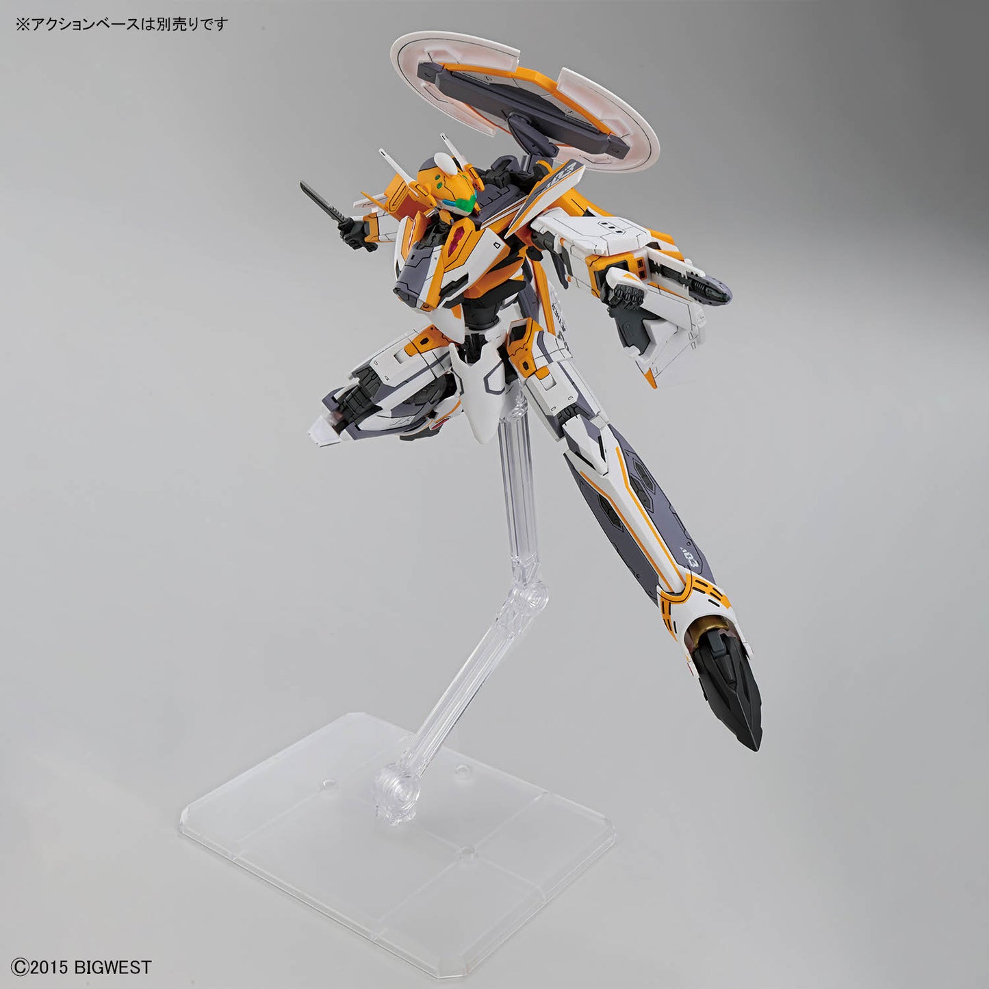 BANDAI HOBBY HG 1/100 VF-31E SIEGFRIED （CHUCK MUSTANG USE） Deluxe Set
