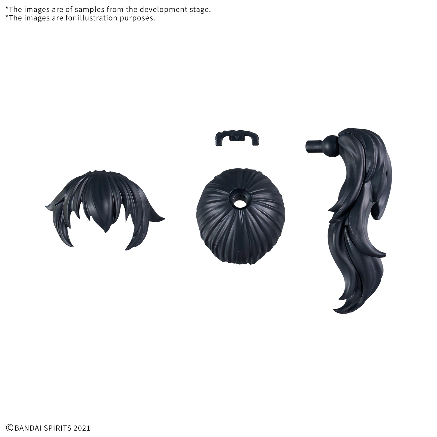 BANDAI HOBBY 30MS OPTION HAIR STYLE PARTS Vol.11 ALL 4 TYPES