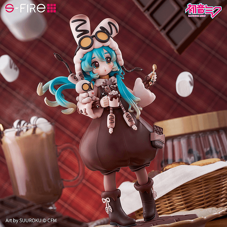 SEGA Hatsune Miku Marshmallow Hot Cocoa Figure