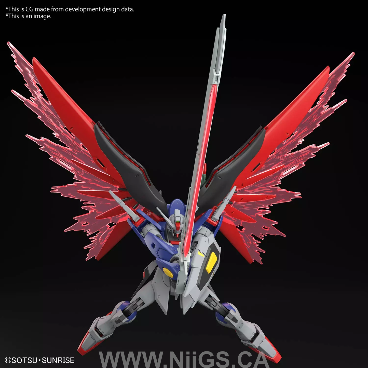 BANDAI Hobby HG 1/144 DESTINY GUNDAM SpecⅡ&ZEUS SILHOUETTE