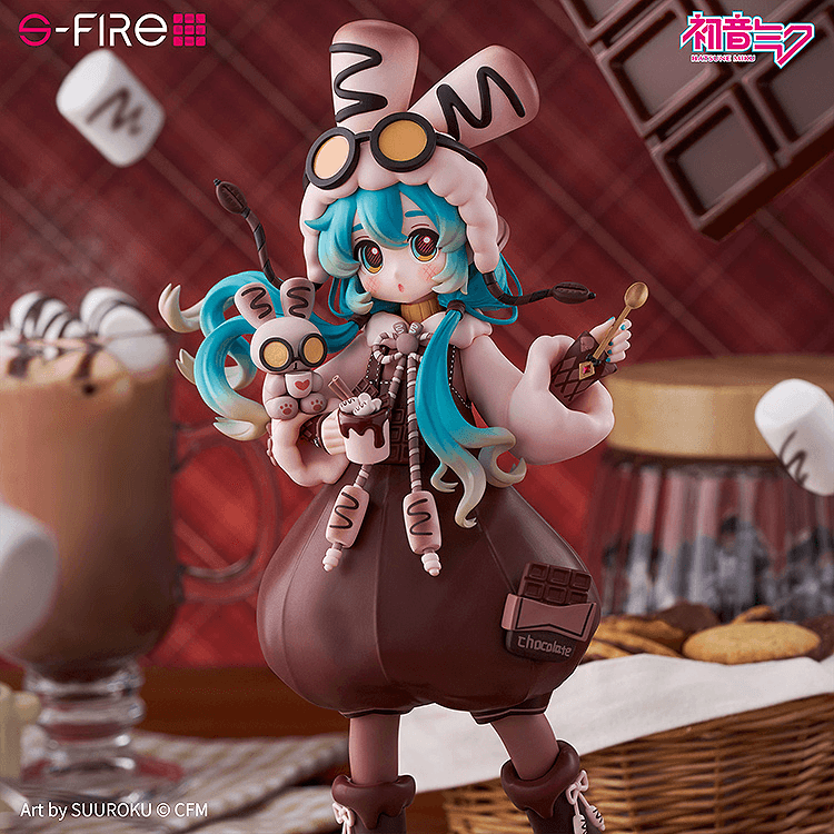 SEGA Hatsune Miku Marshmallow Hot Cocoa Figure