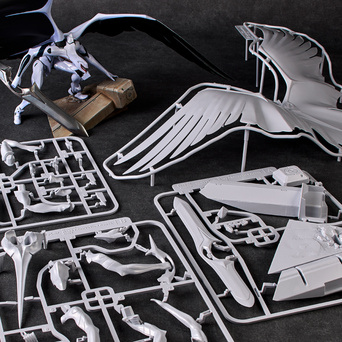 KAIYODO ARTPLA SCULPTURE WORKS Evangelion Mass Production Type -Attack- Plastic Model