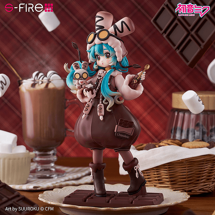 SEGA Hatsune Miku Marshmallow Hot Cocoa Figure