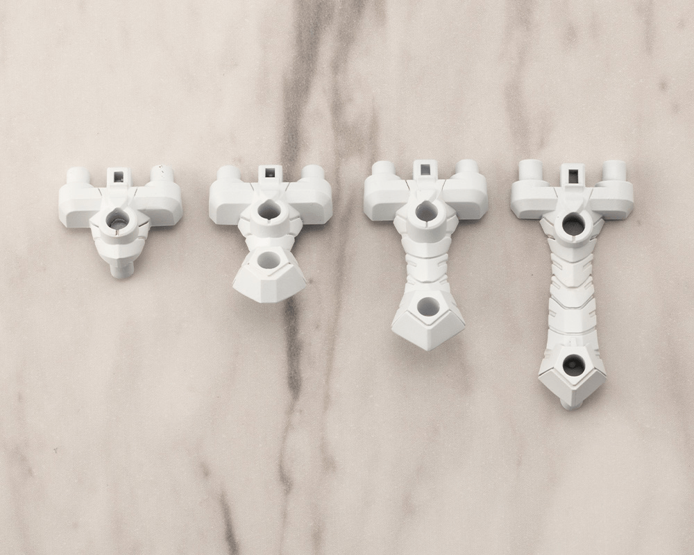 KOTOBUKIYA MECHA SUPPLY29 MISSION CLOAK WHITE Ver.