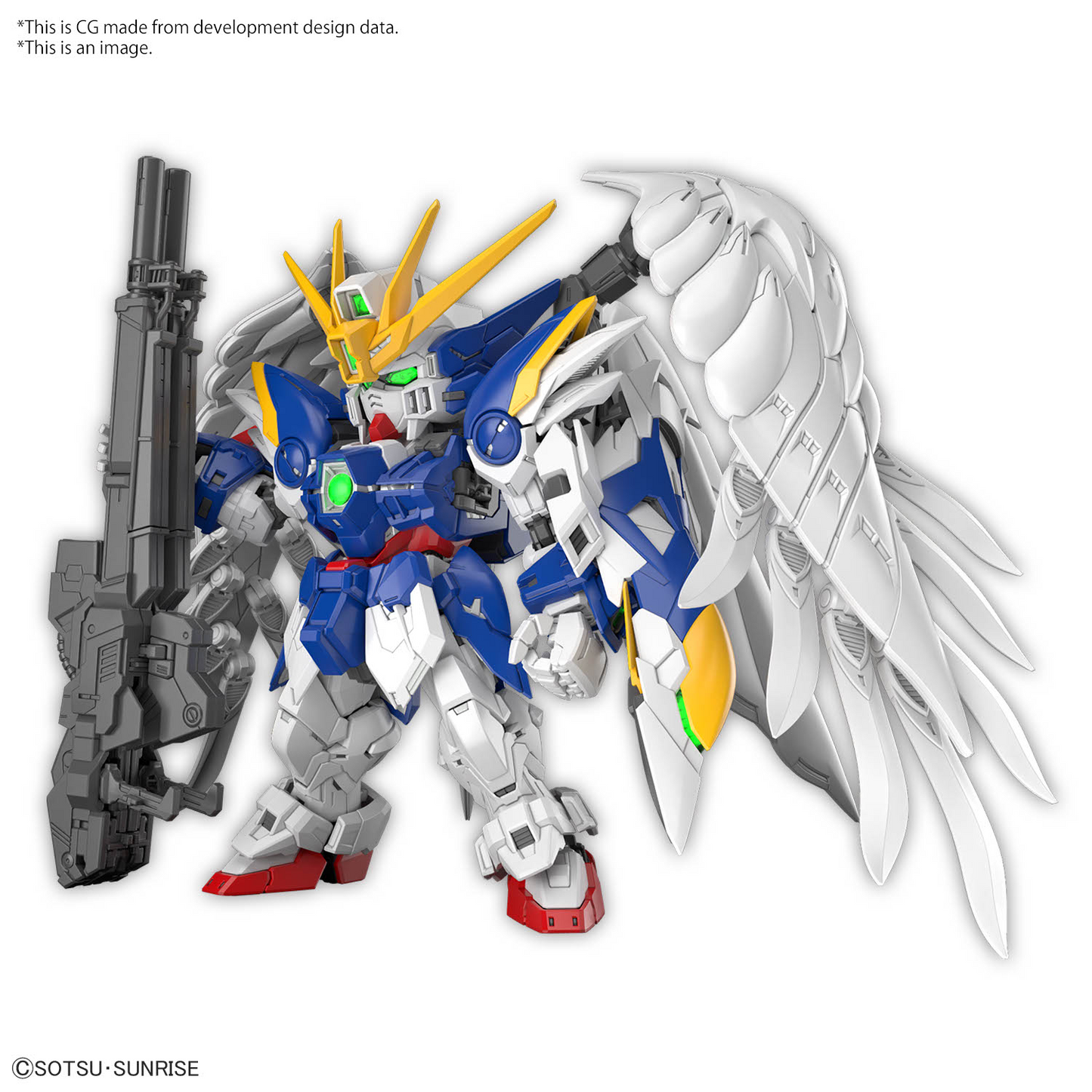 BANDAI Hobby MGSD WING GUNDAM ZERO EW