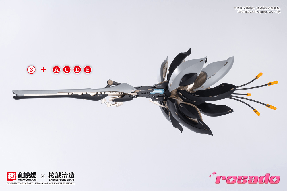 NONZERO STUDIO (Hemoxian) Hemoxian X Earnestcore Craft 1/10 Rosado Starflower Lily MK3