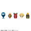 MegaHouse YURACOLLE series ONE PIECE Grand Line Collection set Vol.2