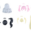 BANDAI HOBBY 30MS OPTION HAIR STYLE PARTS Vol.11 ALL 4 TYPES