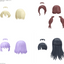 BANDAI HOBBY 30MS OPTION HAIR STYLE PARTS Vol.12 ALL 4 TYPES