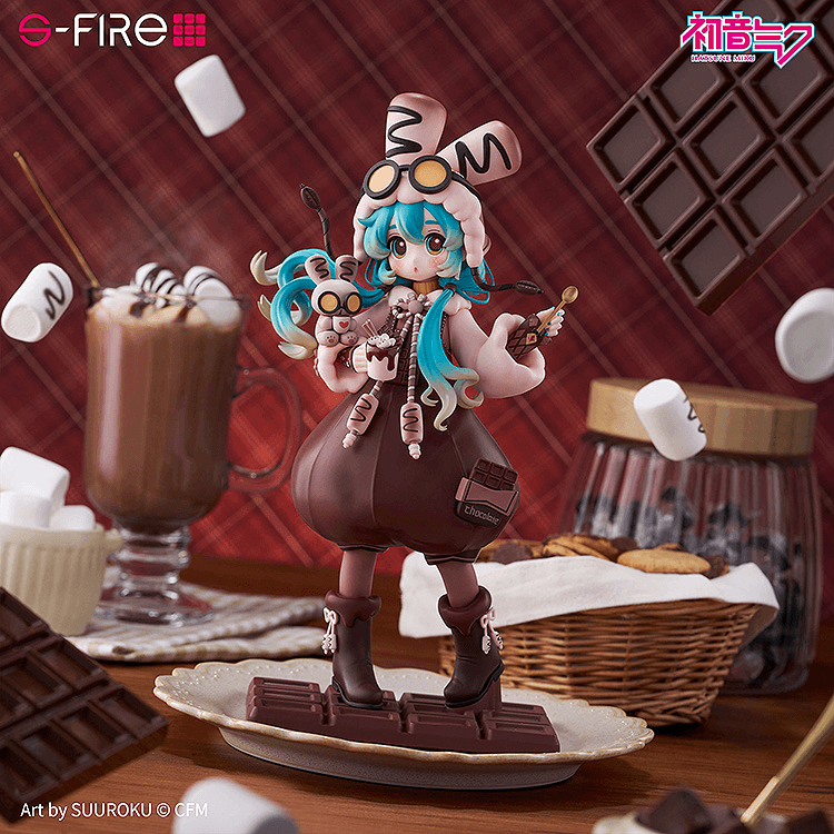 SEGA Hatsune Miku Marshmallow Hot Cocoa Figure