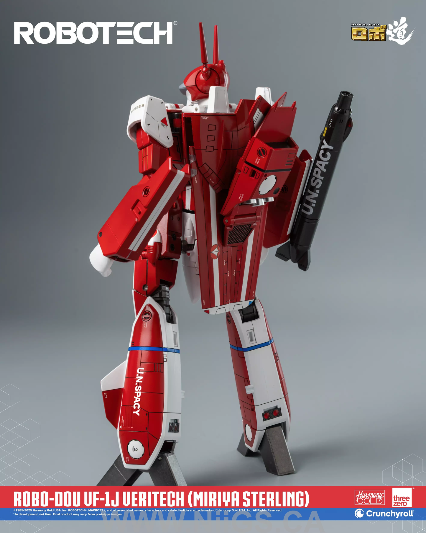 threezero ROBO-DOU ROBOTECH VF-1J Veritech (Miriya Sterling)