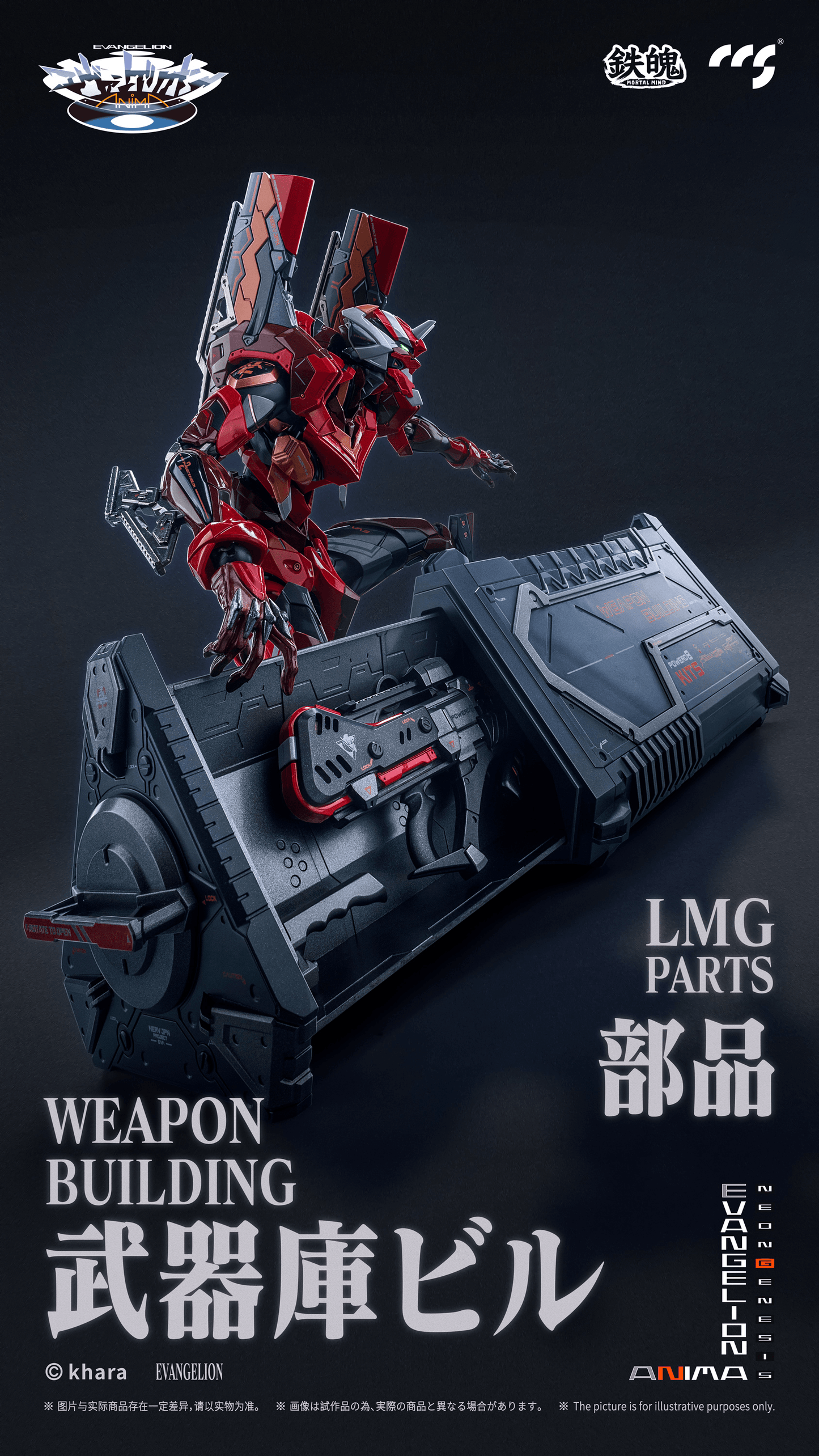 CCSTOYS CCS EVANGELION Unit-02 Type II