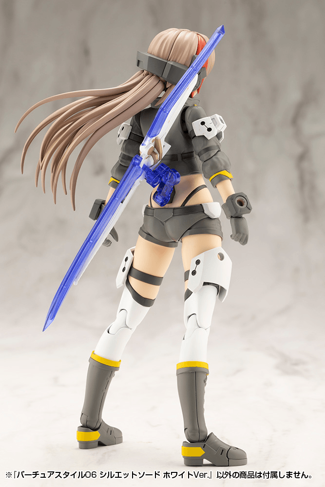 KOTOBUKIYA VIRTUOUS STYLE06 SILHOUETTE SWORD WHITE VER.