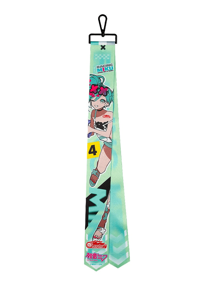 Good Smile Company Hatsune Miku: Racing Ver. 2025 Collectible Ribbon Keychain