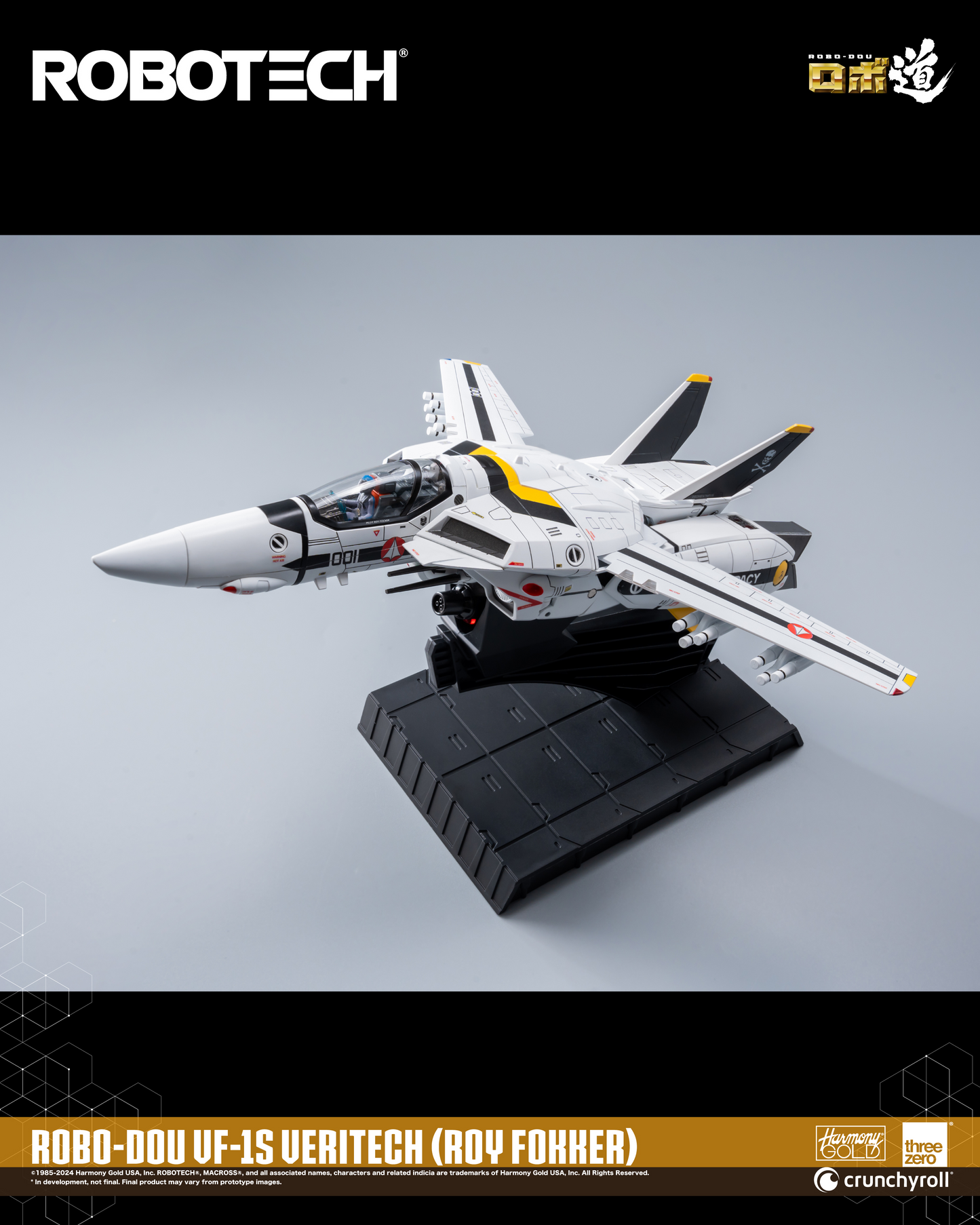 Three Zero ROBO-DOU ROBOTECH VF‐1S Veritech (Roy Fokker)