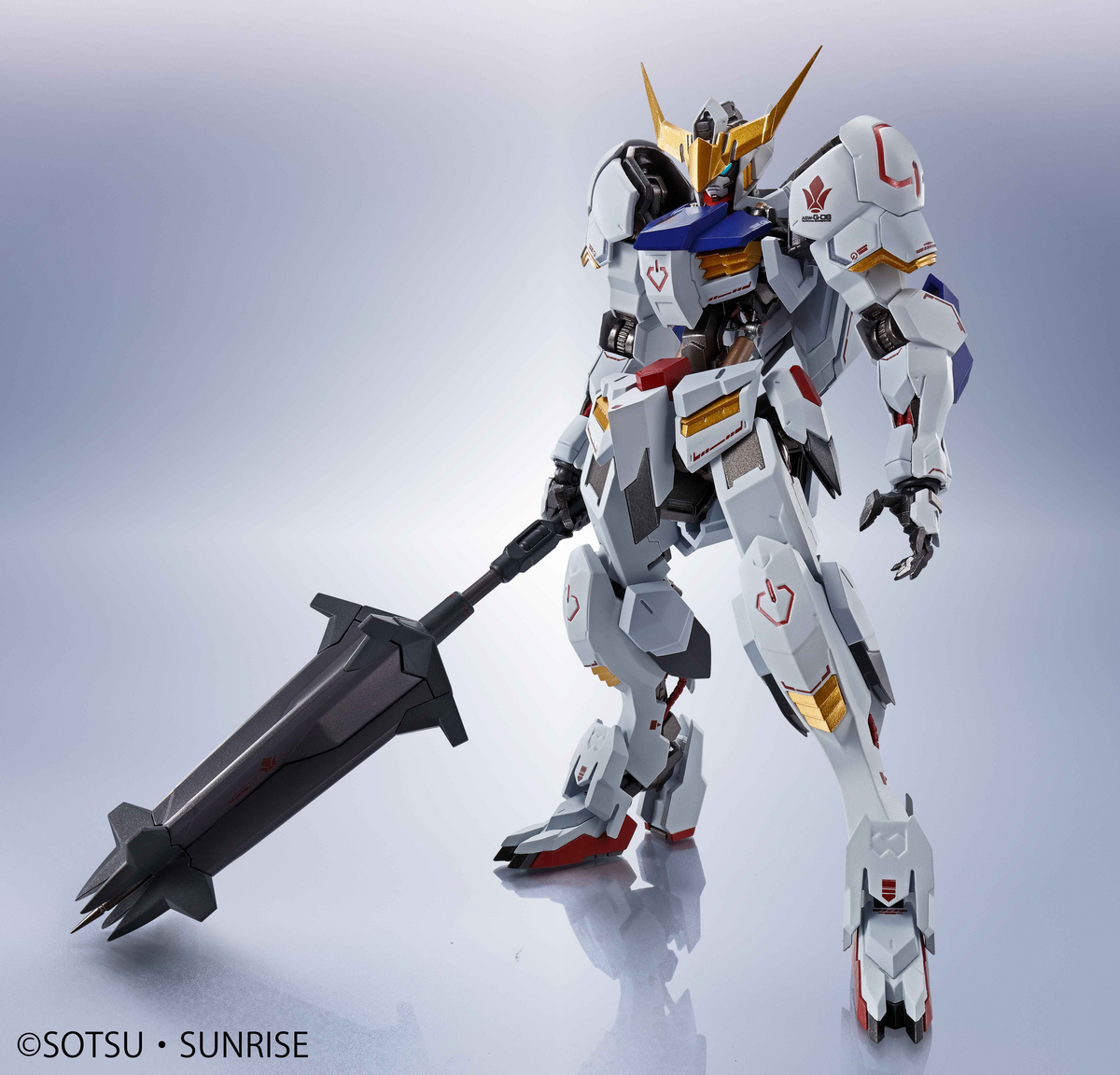 Limited TAMASHII NATIONS METAL ROBOT SPIRITS GUNDAM BARBATOS (1ST
