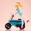 KOTOBUKIYA BUSTER DOLL KNIGHT Alice with Honda AB12 MOTOCOMPO