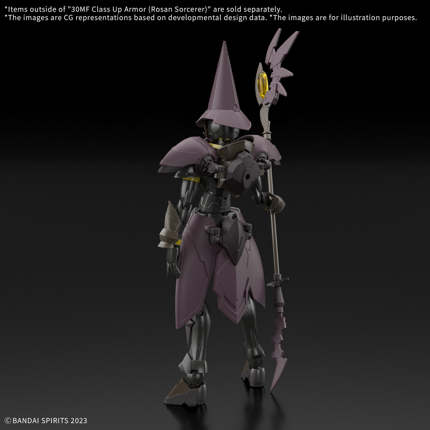 BANDAI HOBBY 30MF CLASS UP ARMOR （ROSAN SORCERER）