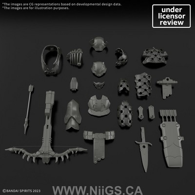 BANDAI HOBBY 30MF CLASS UP ARMOR SAVAGE HUNTER