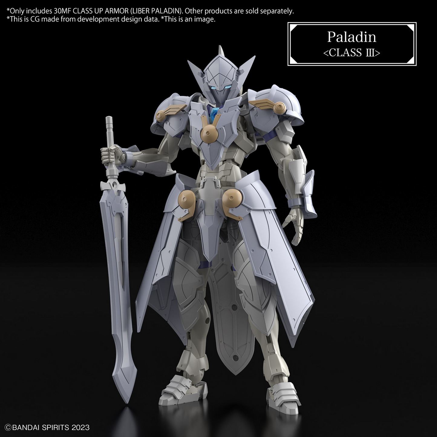 BANDAI Hobby 30MF CLASS UP ARMOR (LIBER PALADIN)