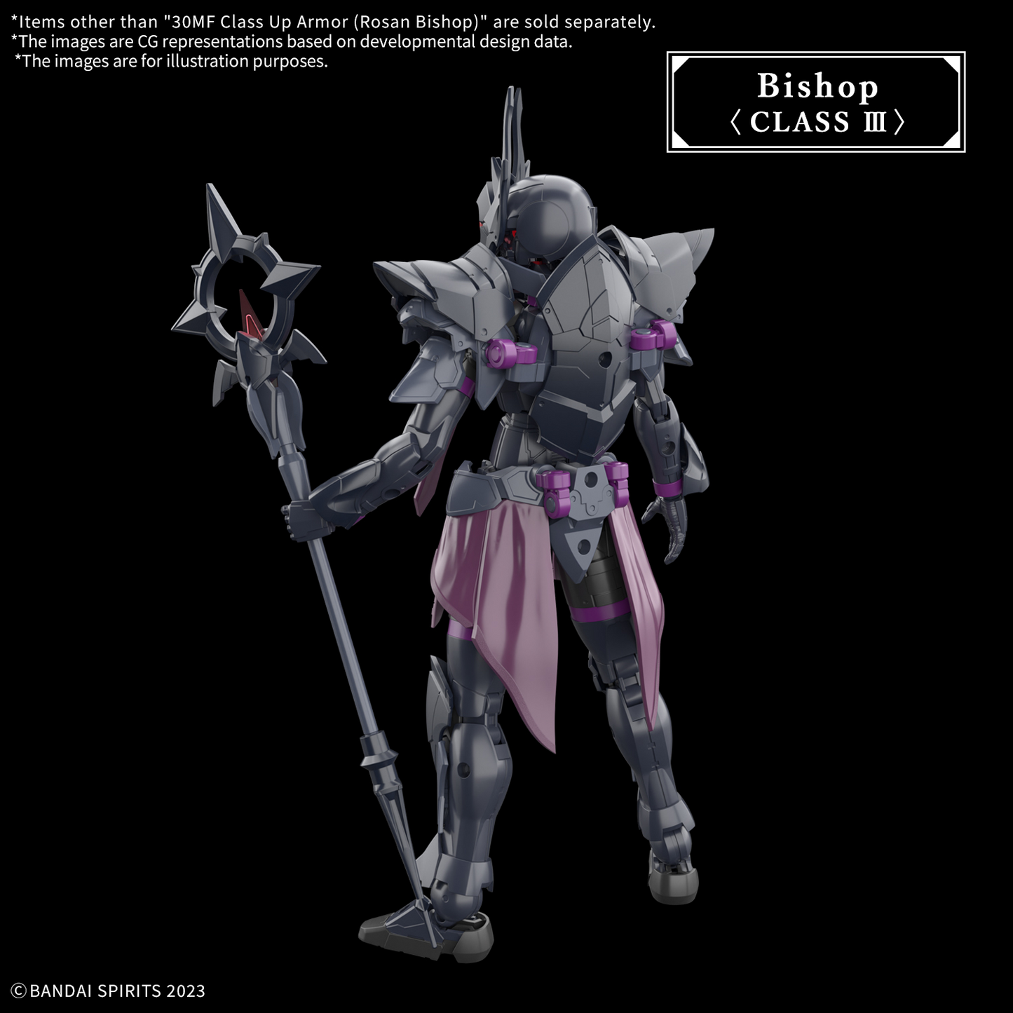 BANDAI HOBBY 30MF CLASS UP ARMOR (ROSAN BISHOP)