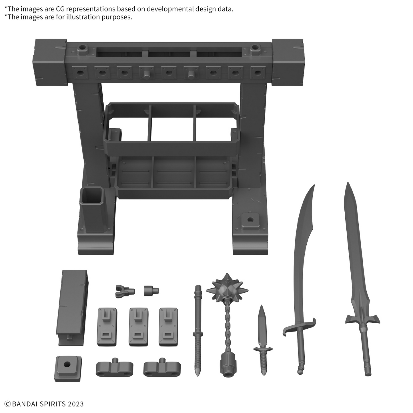 BANDAI HOBBY 30MF ITEM SHOP 3 (WEAPON OPTION)