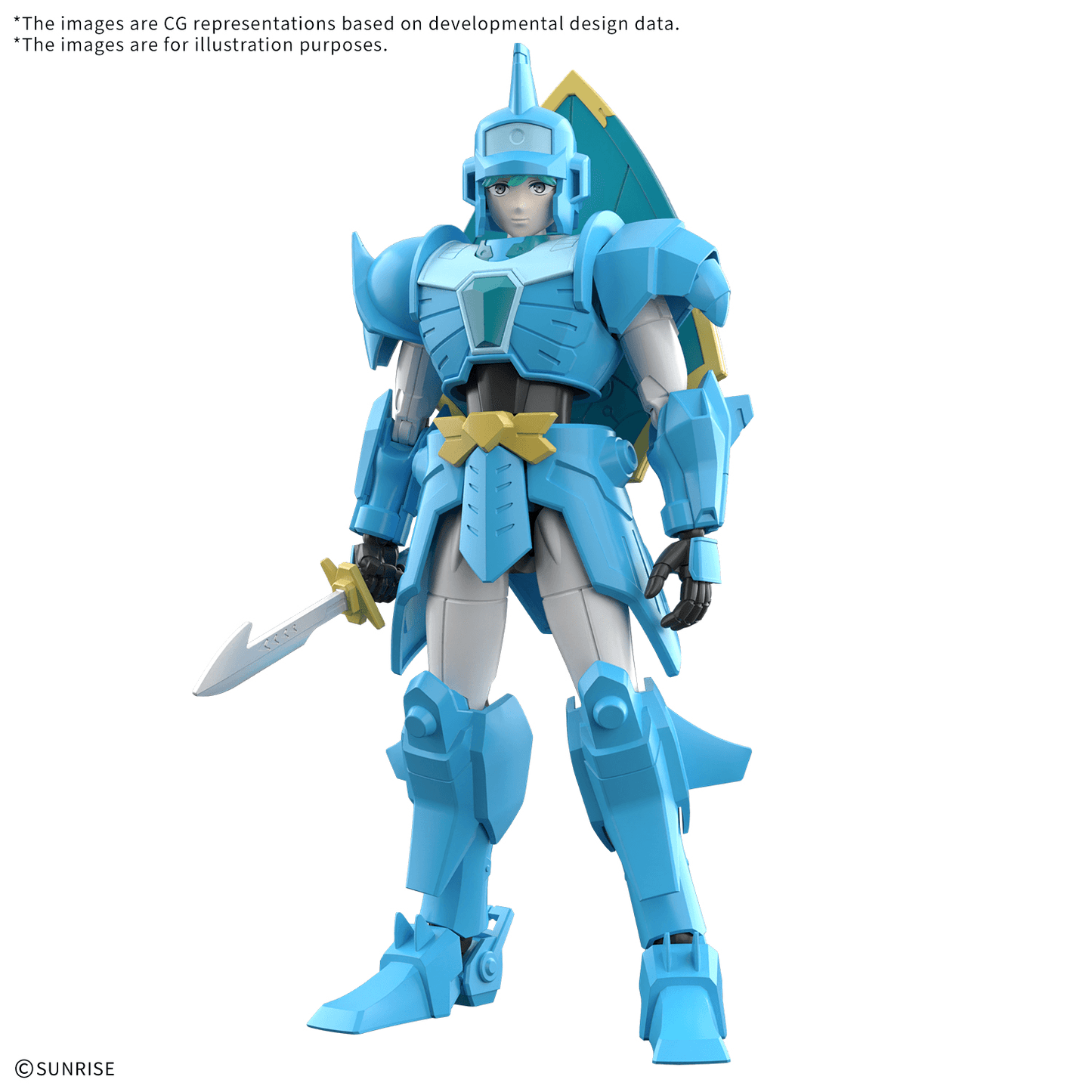 BANDAI HOBBY 30MF Yoroi-Shinden Samurai Troopers Musashi of the Water