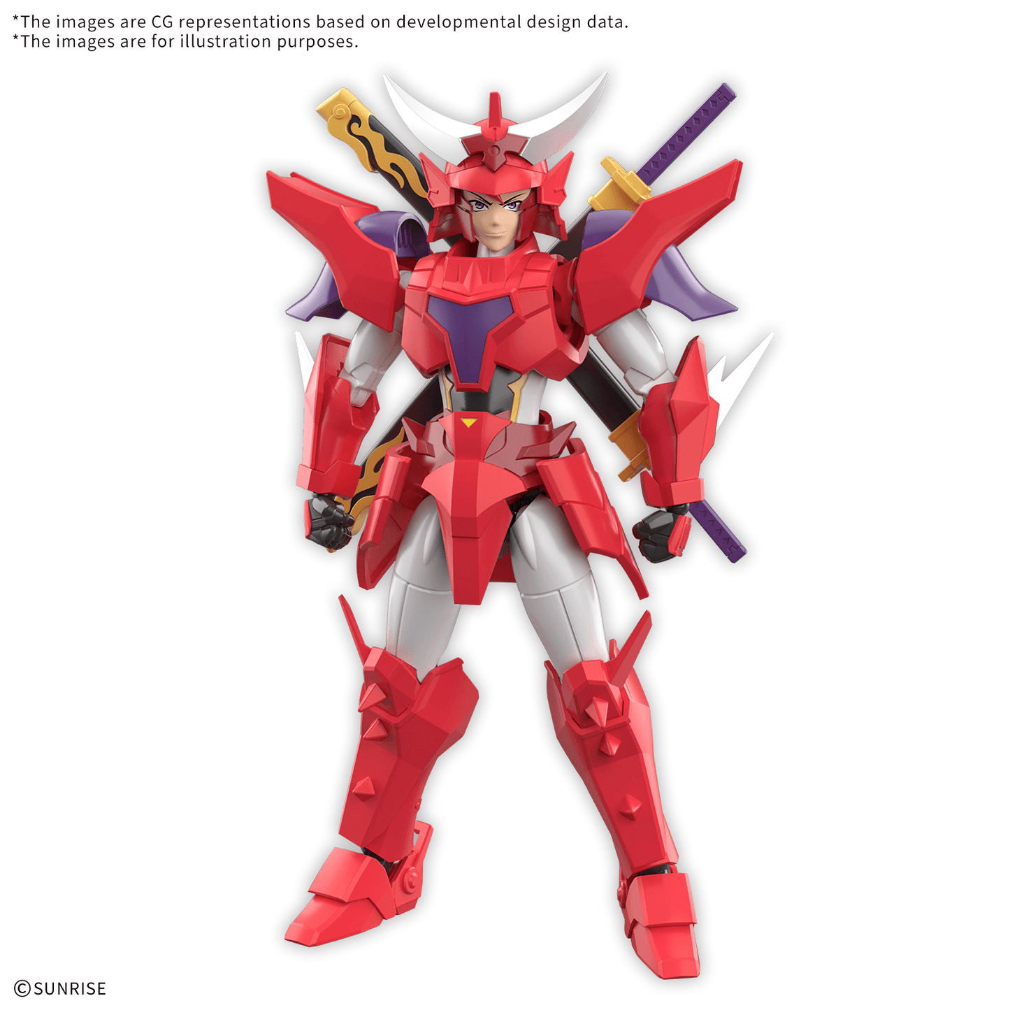 BANDAI HOBBY 30MF Yoroi-Shinden Samurai Troopers(Ronin Warriors) Gai of the Heat