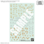 30 MINUTES FANTASY FLEXIBLE STICKERS MULTIUSE ①