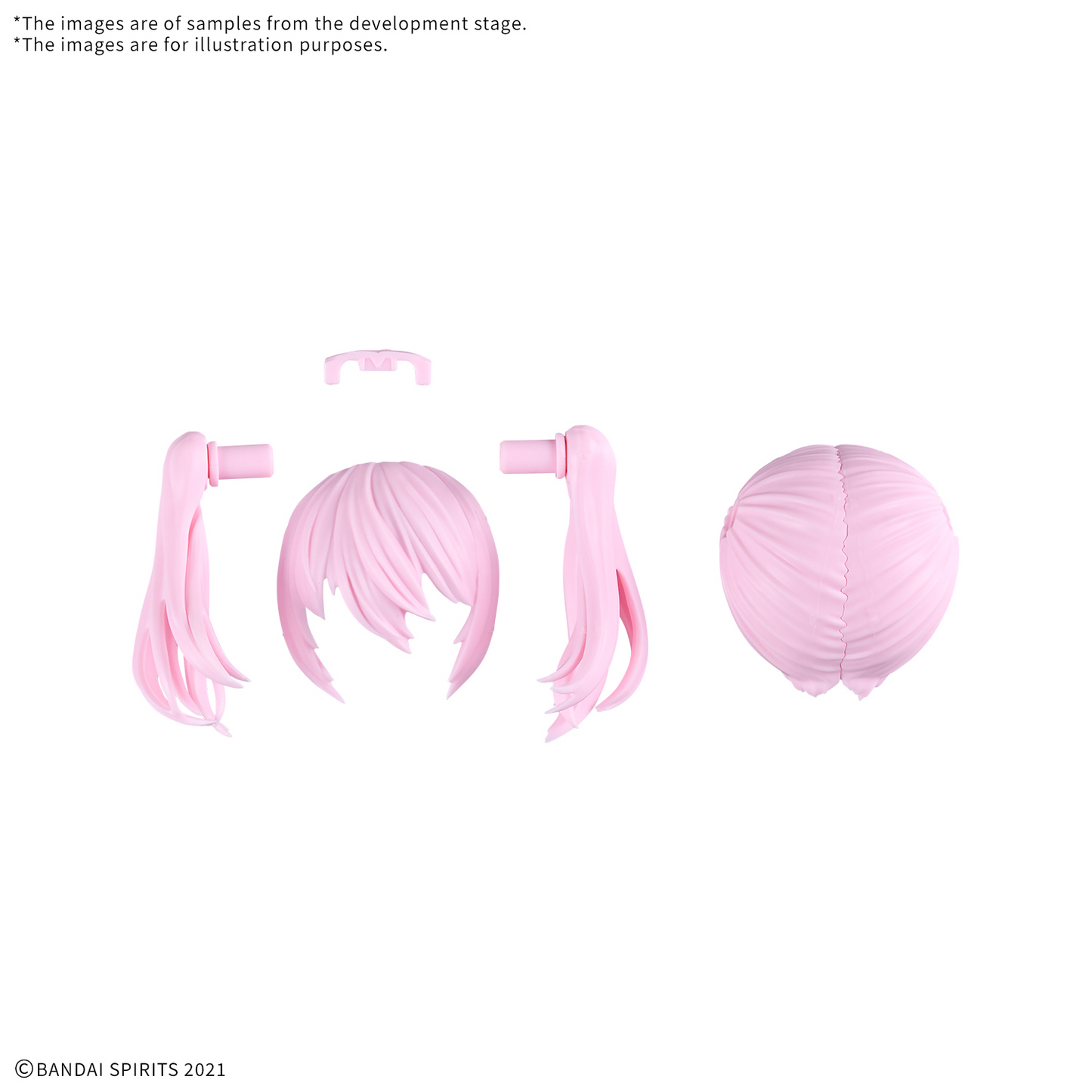 BANDAI HOBBY 30MS OPTION HAIR STYLE PARTS Vol.11 ALL 4 TYPES