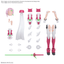 BANDAI HOBBY 30MS OPTION PARTS SET 27 (MINERVA COSTUME) [COLOR A]