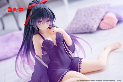 TAITO Date A Live V Desktop Cute Figure - Tohka Yatogami (Nightwear Ver.) Renewal